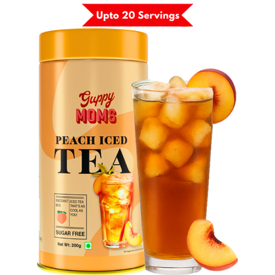 Peach Iced Tea (Sugar-Free) | Lush, Juicy & Highly Refreshing