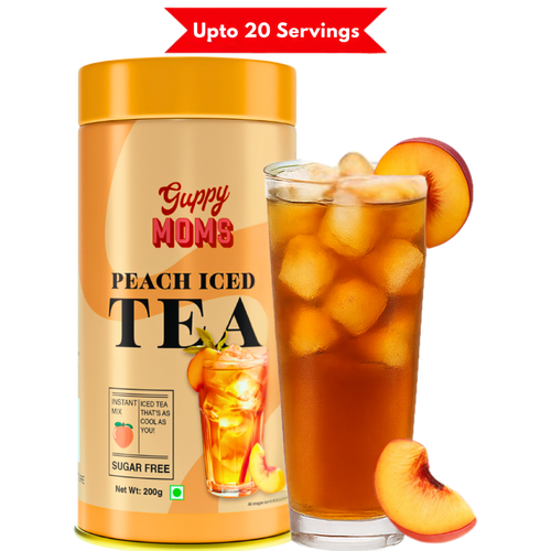 Peach Iced Tea (Sugar-Free) | Lush, Juicy & Highly Refreshing