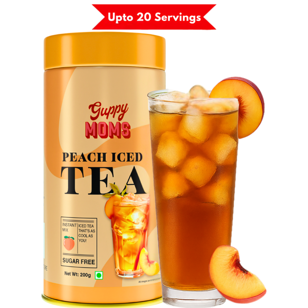 Peach Iced Tea (Sugar-Free) | Lush, Juicy & Highly Refreshing