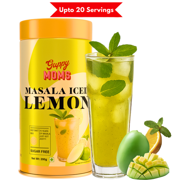 Masala Iced Lemonade (Sugar-Free) | The Spicy, Savory, Party-Perfect Guilt-Free Drink