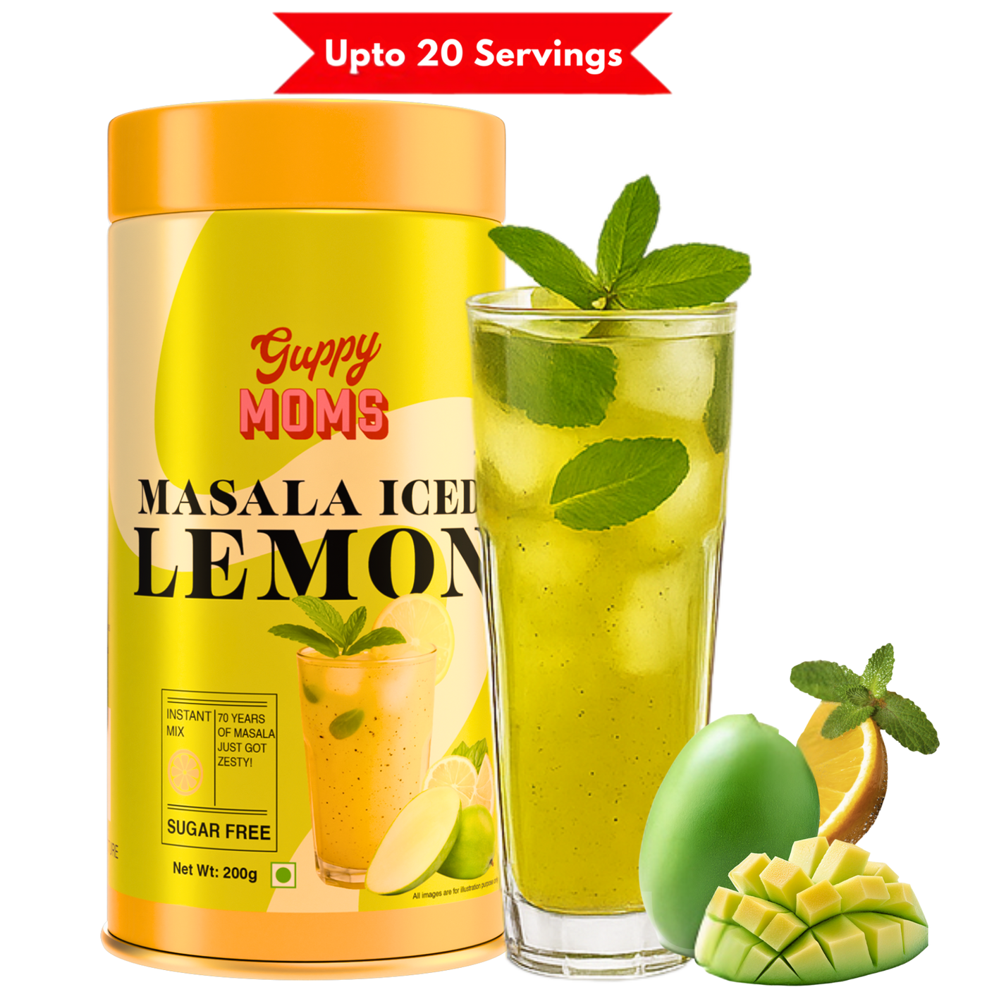 Masala Iced Lemonade (Sugar-Free) | The Spicy, Savory, Party-Perfect Guilt-Free Drink