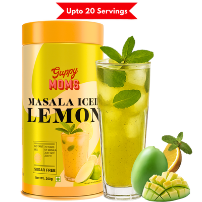 Masala Iced Lemonade (Sugar-Free) | The Spicy, Savory, Party-Perfect Guilt-Free Drink