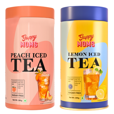 Peach Iced Tea (Sugar-Free) | Lush, Juicy & Highly Refreshing | 200g