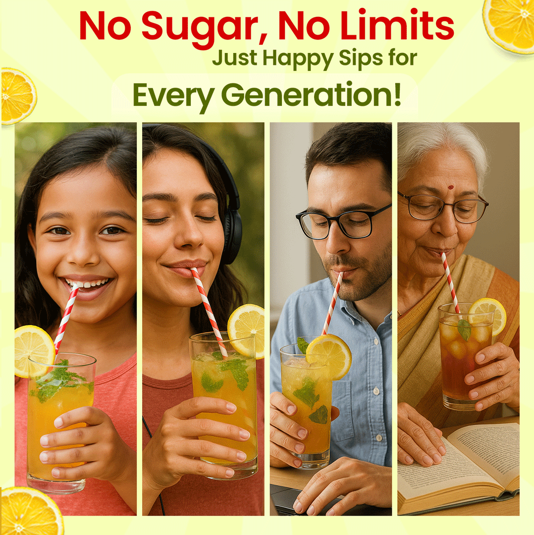 Masala Iced Lemonade (Sugar-Free) | The Spicy, Savory, Party-Perfect Guilt-Free Drink