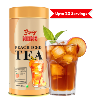 Peach Iced Tea (Sugar-Free) | Lush, Juicy & Highly Refreshing