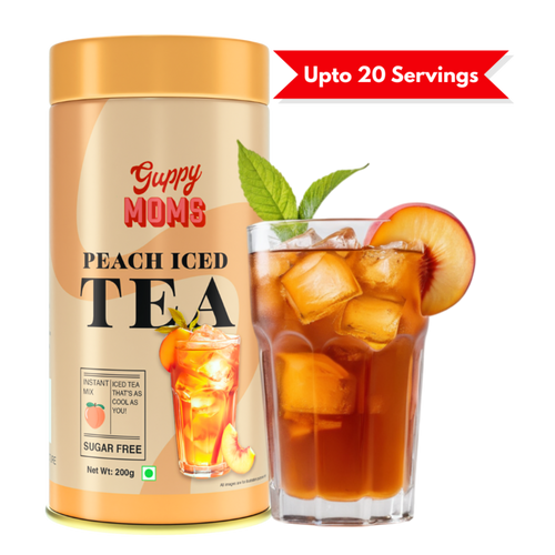 Peach Iced Tea (Sugar-Free) | Lush, Juicy & Highly Refreshing