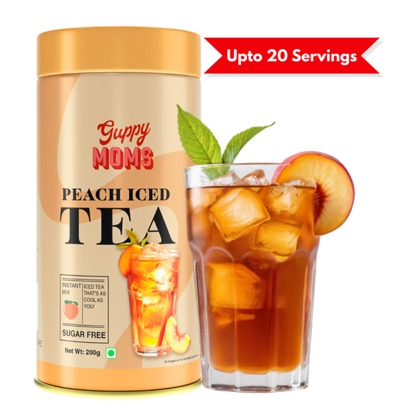 Peach Iced Tea (Sugar-Free) | Lush, Juicy & Highly Refreshing
