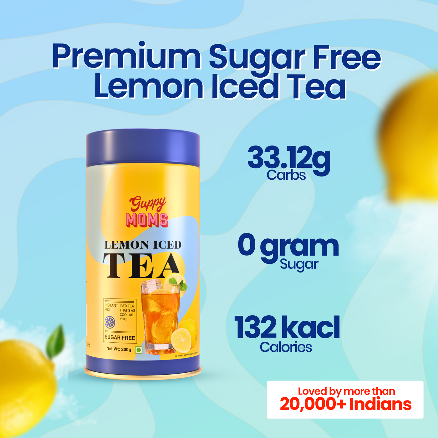 Premium Sugar free Lemon Iced Tea