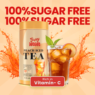 Peach Iced Tea (Sugar-Free) | Lush, Juicy & Highly Refreshing