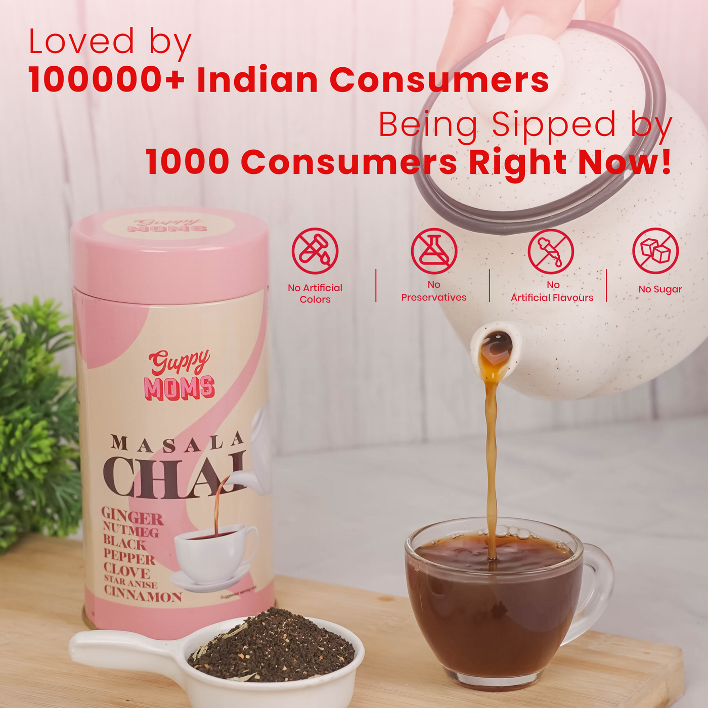 Sugar Free masala Chai 