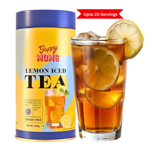 Zesty Lemon Iced Tea (Sugar-Free) | Refreshingly Tangy, Guilt-Free Hydration