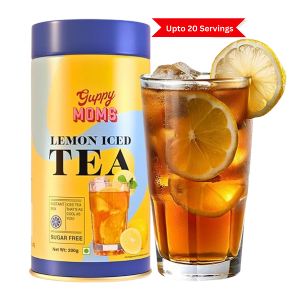 Zesty Lemon Iced Tea (Sugar-Free) | Refreshingly Tangy, Guilt-Free Hydration