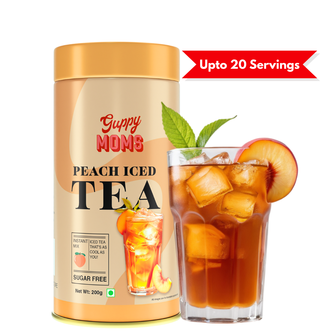 Peach Iced Tea (Sugar-Free) | Lush, Juicy & Highly Refreshing