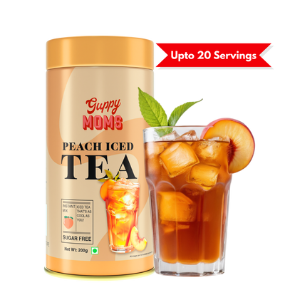 Peach Iced Tea (Sugar-Free) | Lush, Juicy & Highly Refreshing