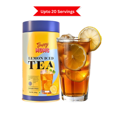 Zesty Lemon Iced Tea (Sugar-Free) | Refreshingly Tangy, Guilt-Free Hydration | 200g