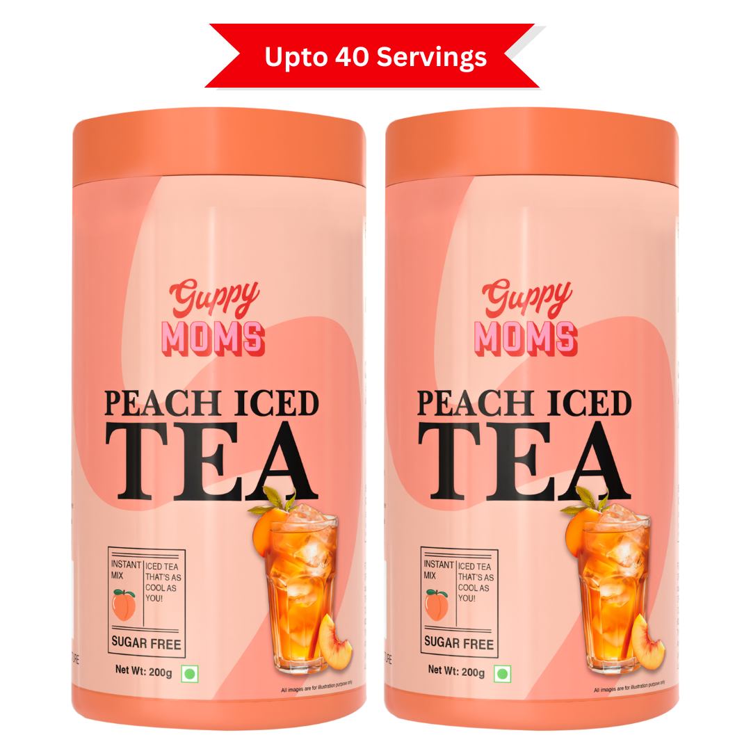 Peach Iced Tea (Sugar-Free) | Lush, Juicy & Highly Refreshing | 200g