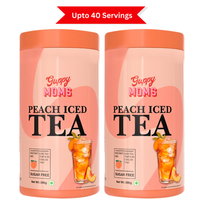 Peach Iced Tea (Sugar-Free) | Lush, Juicy & Highly Refreshing | 200g