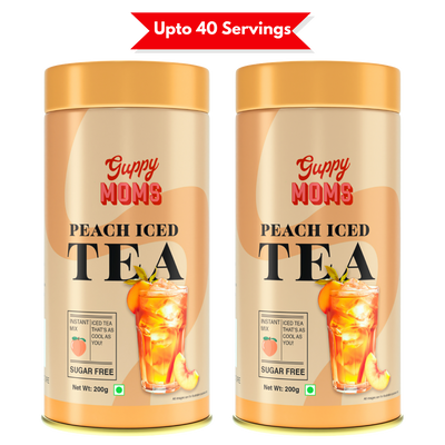 Peach Iced Tea (Sugar-Free) | Lush, Juicy & Highly Refreshing