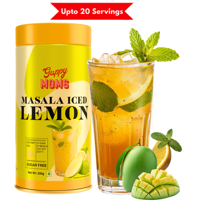 Masala Iced Lemonade (Sugar-Free) | The Spicy, Savory, Party-Perfect Guilt-Free Drink