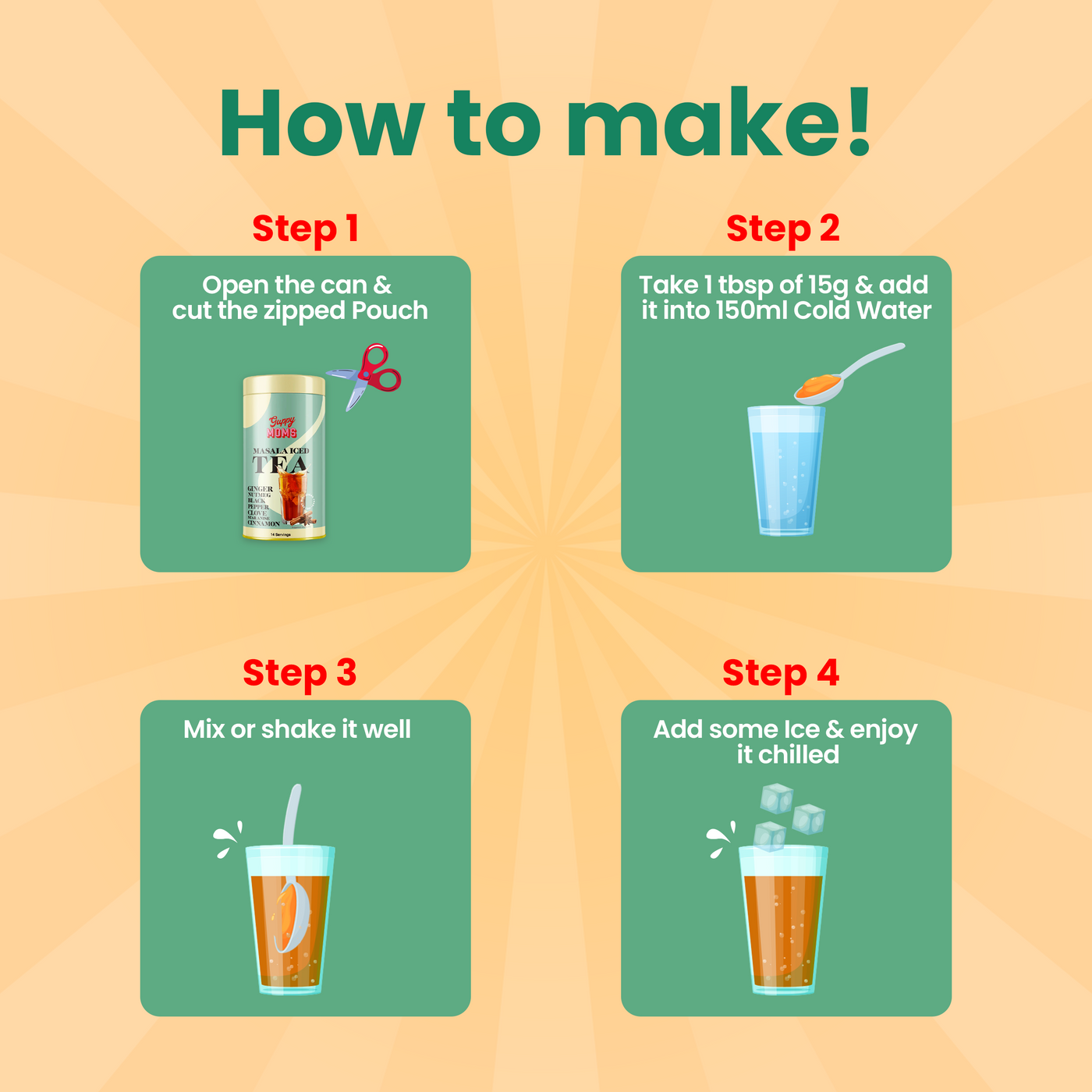 How to make Masala Iced Tea