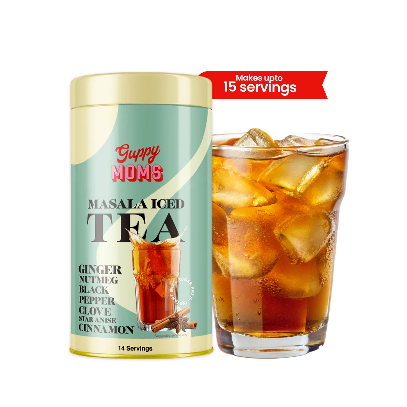 Spiced Masala Iced Tea (Sugar-Free)