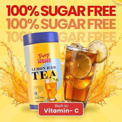 Zesty Lemon Iced Tea (Sugar-Free) | Refreshingly Tangy, Guilt-Free Hydration