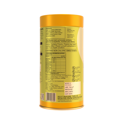 Masala Iced Lemonade (Sugar-Free) | The Spicy, Savory, Party-Perfect Guilt-Free Drink