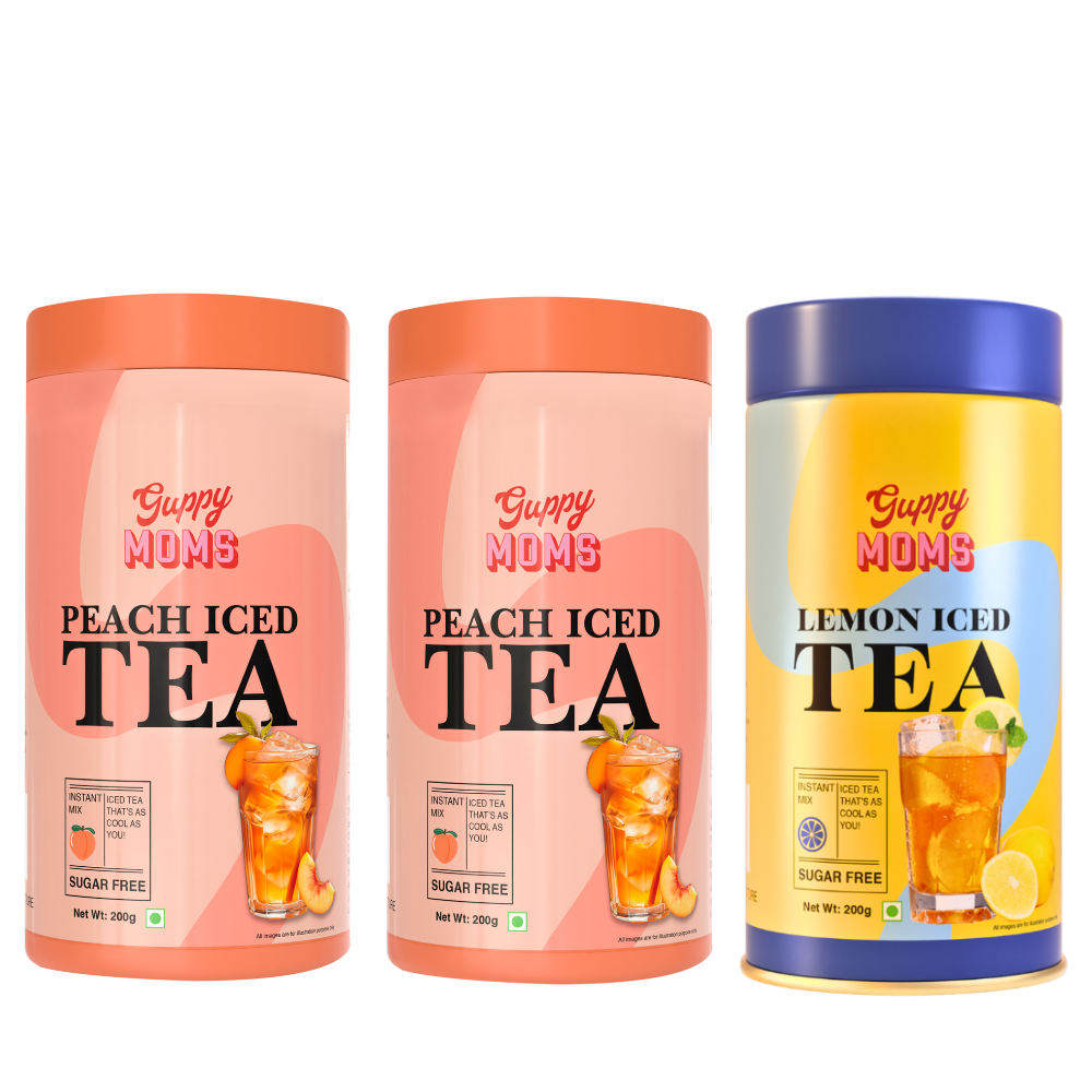 Peach and Lemon Iced Tea Combo