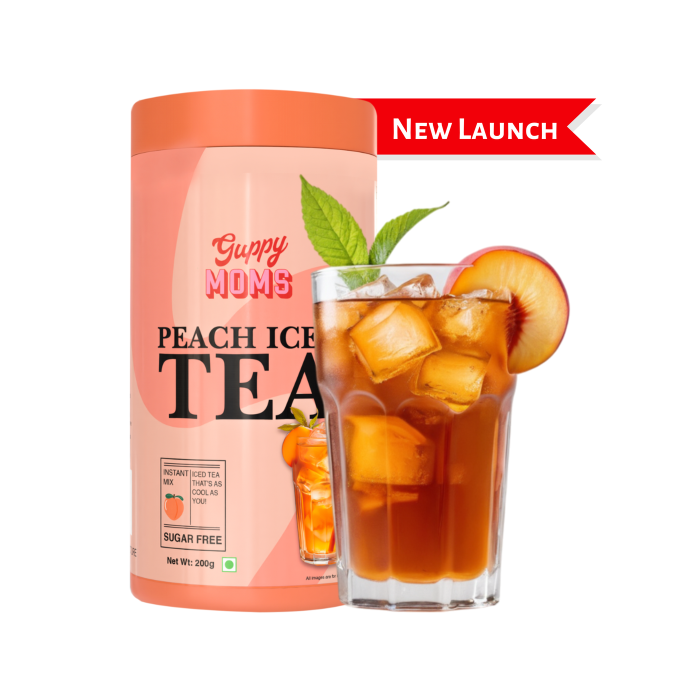 Peach Iced Tea Guppy Moms